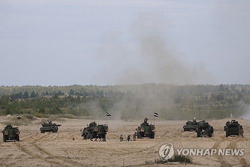 2024년 9월 라트비아에서 진행된 나토 훈련[EPA 연합뉴스 자료사진]