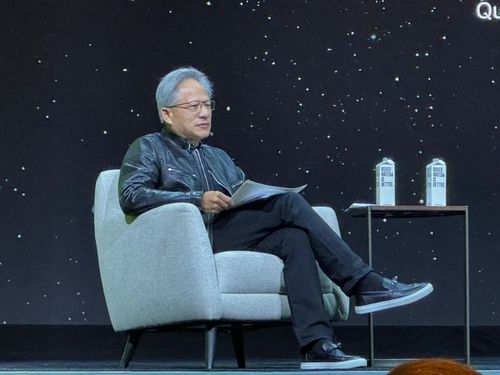 '엔비디아 퀀텀 데이'(새너제이[미 캘리포니아주]=연합뉴스) 김태종 특파원 = 젠슨 황 엔비디아 최고경영자(CEO)가 20일(현지시간) 미 캘리포니아주 새너제이에서 양자 컴퓨팅 기업 리더들과 업계 현황과 미래에 대해 이야기를 주고받는 '퀀텀 데이'를 열었다. taejong75@yna.co.kr 2025. 3. 21.