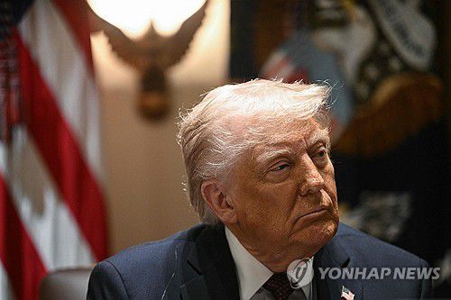 도널드 트럼프 미 대통령[워싱턴 AFP=연합뉴스, 재판매 및 DB 금지]