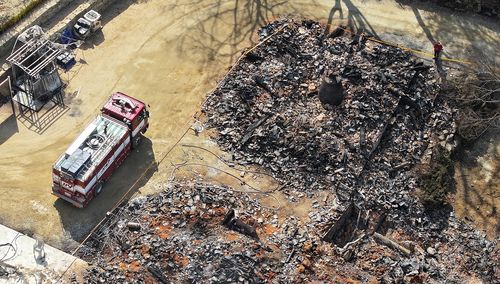화마 지나간 의성 고운사[촬영 윤관식]
