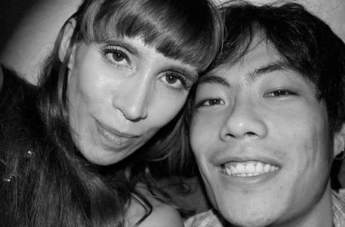 건강한 때의 장성탄 씨와 아내 로리안 시몬 씨(왼쪽)[장성탄 씨 아내 제공]