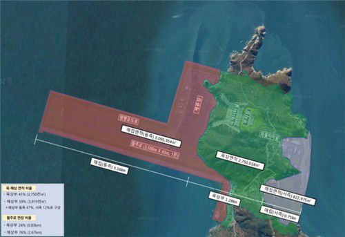 가덕도신공항 건설계획도[가덕도신공항건설공단 제공. 재판매 및 DB 금지]