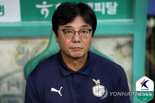 황선홍 대전하나시티즌 감독[한국프로축구연맹 제공. 재판매 및 DB금지]