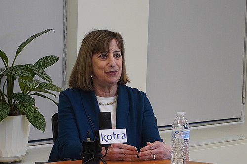 발언하는 웬디 커틀러 ASPI 부회장[KOTRA 제공. 재판매 및 DB 금지]