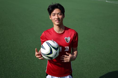 페예노르트 입단하는 보인고 3학년 배승균[촬영=윤동진 기자]