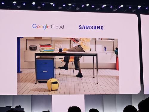 구글 클라우드, 삼성 로봇 '볼리'에 생성형 AI 적용[촬영 김현수]