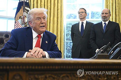 트럼프 대통령[워싱턴 AP=연합뉴스. 재판매 및 DB 금지]