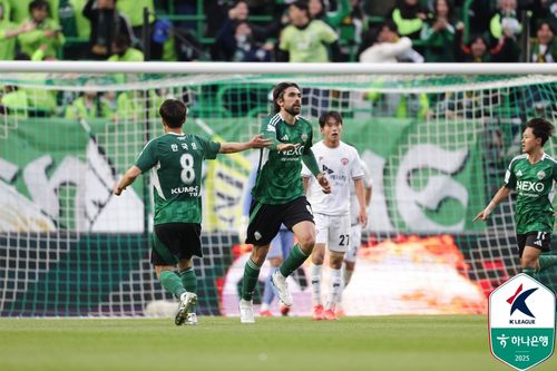 전북 콤파뇨[한국프로축구연맹 제공. 재판매 및 DB 금지]