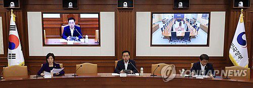 대외경제장관회의, 발언하는 최상목 부총리(서울=연합뉴스) 최재구 기자 = 최상목 부총리 겸 기획재정부 장관이 11일 서울 종로구 정부서울청사에서 열린 대외경제장관회의에서 발언하고 있다. 2025.4.11 jjaeck9@yna.co.kr