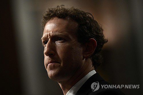 마크 저커버그 메타 CEO[AFP 연합뉴스. 자료사진. 재판매 및 DB 금지]