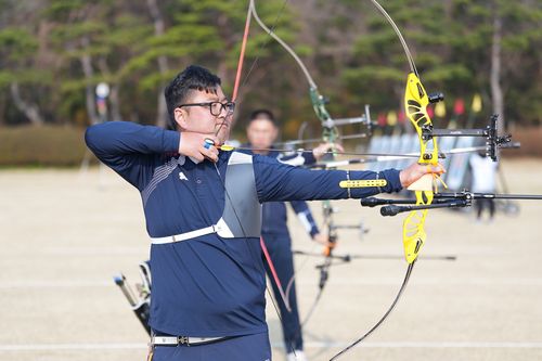 남자 양궁 김우진[대한양궁협회 제공. 재판매 및 DB 금지]