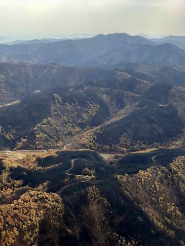 영남지역 산불 피해지 모습[최병성 기후재난연구소 상임대표 제공. 재판매 및 DB 금지]
