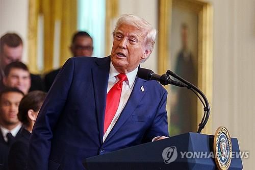 트럼프 미국 대통령[EPA 연합뉴스 자료사진. 재판매 및 DB 금지]