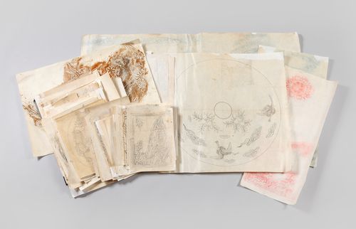 고(故) 심부길 나전장 보유자 '나전 도안'[국립무형유산원 제공. 재판매 및 DB 금지]