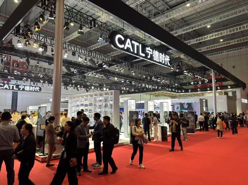 상하이모터쇼 내 CATL 전시장[촬영 정성조]