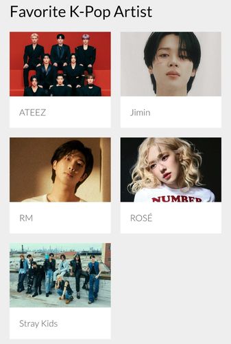 '아메리칸 뮤직 어워즈'의 '페이보릿 K팝 아티스트' 후보들[아메리칸 뮤직 어워즈 홈페이지. 재판매 및 DB 금지]