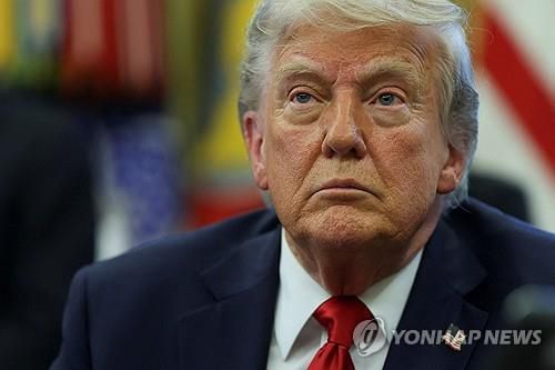 트럼프 미국 대통령[로이터 연합뉴스 자료사진. 재판매 및 DB금지]