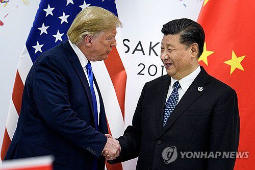 트럼프, 시진핑[AFP 연합뉴스 자료사진. 재판매 및 DB 금지]