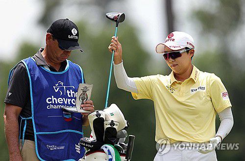 김효주(오른쪽)[AFP=연합뉴스]
