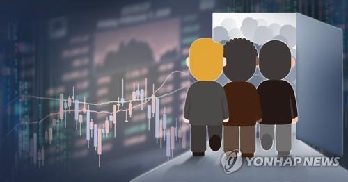 외국인 주식시장 순유출 (PG)[박은주 제작] 일러스트