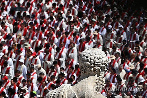 성베드로 광장[로이터 연합뉴스. 재판매 및 DB 금지]