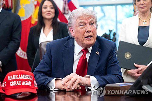 도널드 트럼프 미국 대통령[워싱턴 AFP=연합뉴스. 재판매 및 DB 금지]