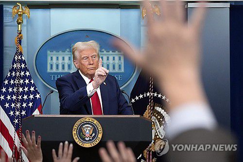 도널드 트럼프 미국 대통령[AP=연합뉴스]