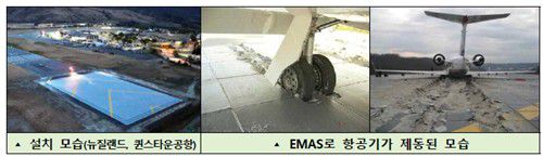 활주로 이탈 방지장치(EMAS)[국토부 제공. 재판매 및 DB 금지]