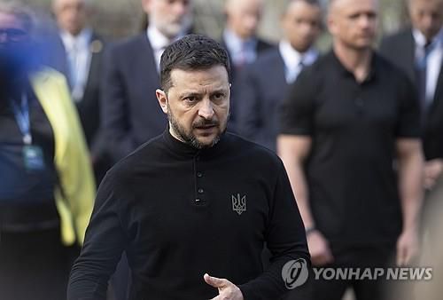 젤렌스키 우크라이나 대통령[EPA 연합뉴스 자료사진. 재판매 및 DB 금지]