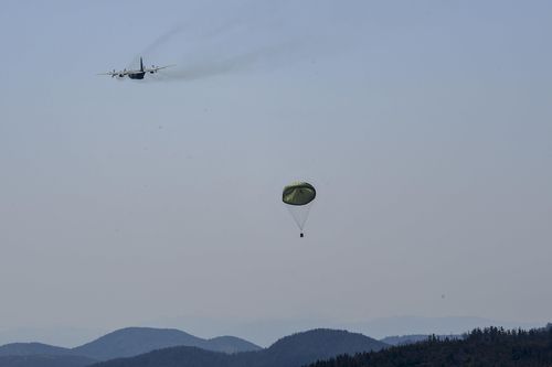 해병대 합동 공중재보급 훈련[해병대 제공. 재판매 및 DB 금지]