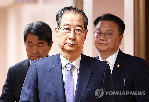 한덕수 대통령 권한대행[연합뉴스 자료사진]