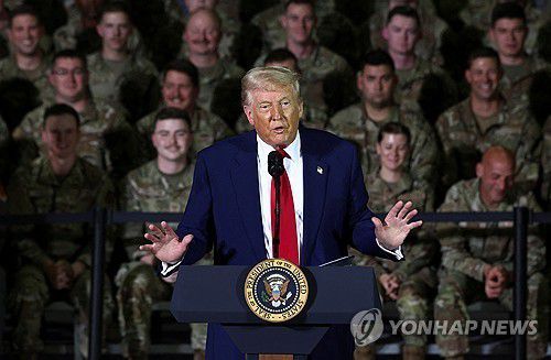 트럼프 미국 대통령[로이터 연합뉴스 자료사진. 재판매 및 DB 금지]