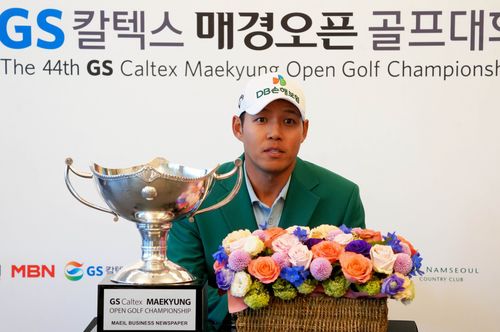 우승 인터뷰하는 문도엽[GS칼텍스 매경오픈 조직위원회 제공. 재판매 및 DB 금지]