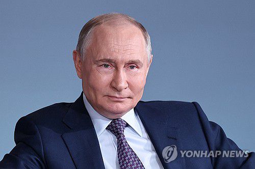 블라디미르 푸틴 러시아 대통령[로이터 연합뉴스 자료사진. 재판매 및 DB 금지]