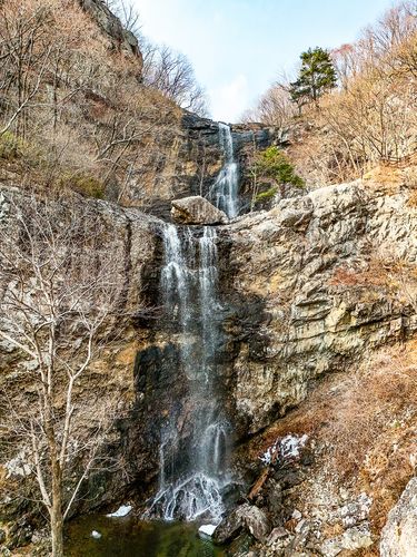 층층폭포[사진/백승렬 기자]