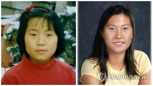 서기원 대표의 딸 희영의 실종 전 사진(왼쪽)과 지금의 추정 모습(오른쪽)[서기원 대표 제공]