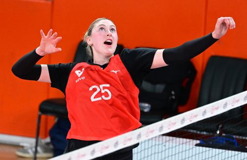 현대건설이 지명한 가이스버거[한국배구연맹 제공. 재판매 및 DB금지]