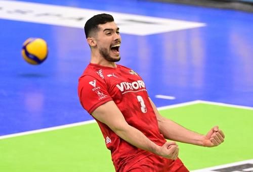 한국전력에서 대체 외국인 선수로 뛴 마테우스[한국배구연맹 제공. 재판매 및 DB 금지]