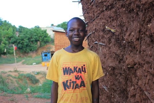 어린 시절의 아부우 씨[다일공동체 제공. 재판매 및 DB 금지]