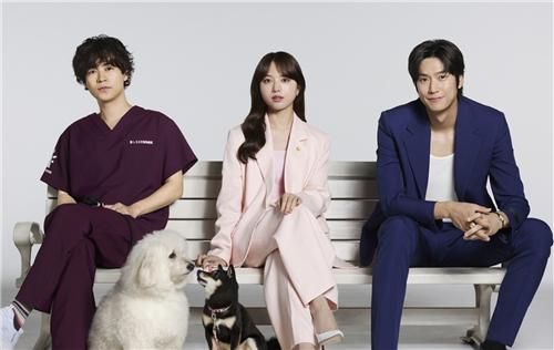 TBS에서 방송되는 드라마 '하츠코이 도그즈'[스튜디오드래곤 제공. 재판매 및 DB 금지]