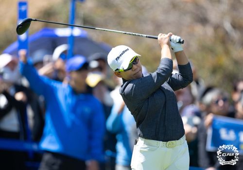 신지애의 올해 4월 KLPGA 투어 대회 경기 모습. [KLPGT 제공. 재판매 및 DB 금지] photo@yna.co.kr