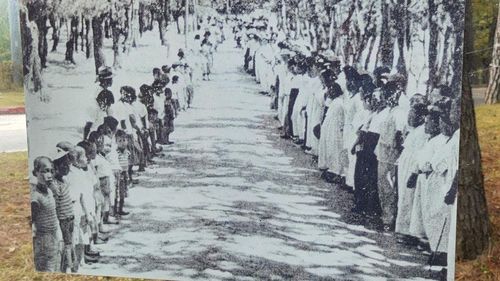 "우리 아가야, 아픈데는 없지?"1950년대, 1960년대 소록도의 수탄장 모습  [SNS 캡처 사진]