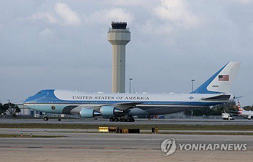 미국 대통령 전용기[AFP 연합뉴스 자료사진. 재판매 및 DB 금지]