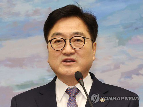 우원식 국회의장[촬영 김주형] 2025.2.27