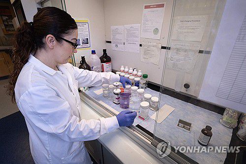 미 시카고 일리노이대의 한 연구소 [AFP 연합뉴스 자료사진. 재판매 및 DB 금지]