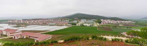 평양 순안구역 조중친선택암협동농장[주북 중국대사관 제공. 재판매 및 DB 금지]