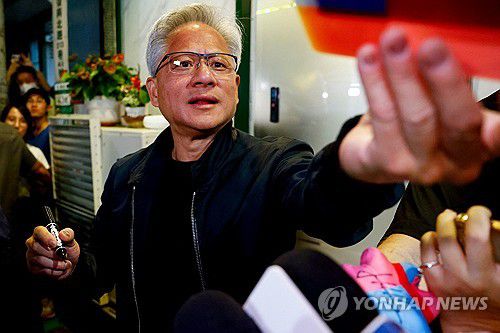 젠슨 황[타이베이 로이터=연합뉴스]