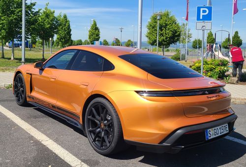 신형 타이칸 GTS[촬영 홍규빈]