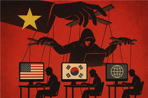 중국 정부의 해커 조직 지원[Sora·AI 생성 이미지]