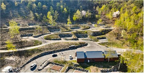 매봉산 숲속 야영장 전경[강원특별자치도 제공.재판매 및 DB 금지]